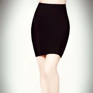 Bebe: 💃🏼 Black Bandage H/waisted Bodycon skirt.